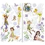 Disney Fairies, Tinkerbell & Princesses - 48 Large Wall Stickers / Decals