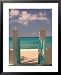 Front Street Gate on Grand Turk Island, Turks and Caicos, Caribbean Framed Art Poster Print by Walter Bibikow, 25x31