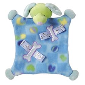 "Mary Meyer Taggies Sleepy Fleece Dog 10"""