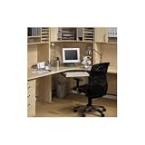 600 Series 40 W Corner Desk Finish: Coffee