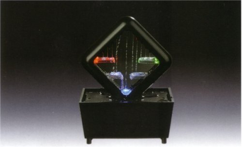 限定特価 LED+マイナスイオン LEDウォーターアート「神秘の泉」SF-907B