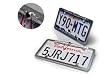 Boyo VTL251 Ultra Slim Zinc Metal Chrome License Plate Camera