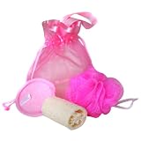 Pink Day Spa Loofah Gift Bag