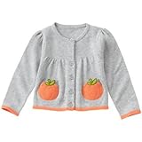 GYMBOREE(ジンボリー) パンプキン カーディガン ヘザー グレー トップスカーディガン 5歳【並行輸入】