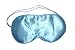 Silk Sleep Mask (Color: Blue) by Spa Sister