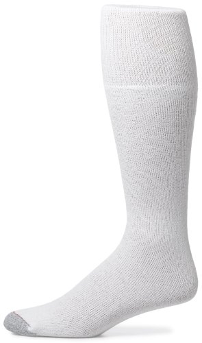 Hanes Classics Men's 6 pack Over the Calf Tube Sock, White, 6-12