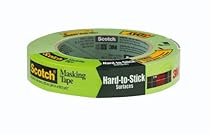 3M 2060 Scotch Masking Tape for Hard-to-Stick Surfaces, 1-Inch x 60-Yard, 1-Pack
