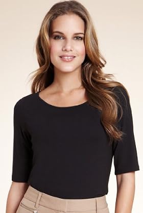 Short Sleeve Plain Jersey Top