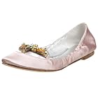 ALL BLACK Women's Little Jewel Ballet Flat