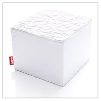 Fatboy First Avenue Square Sectional, color = White; pattern = Block