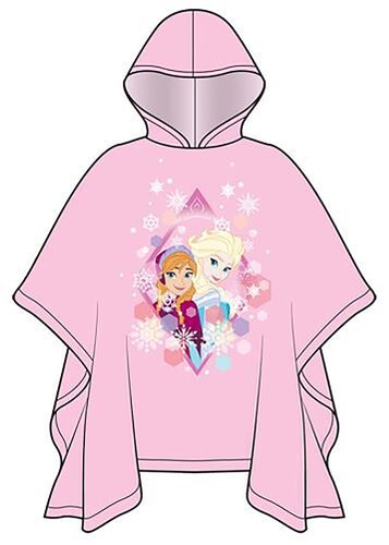 Disney Frozen Sisters Elsa Anna Rain Ponco