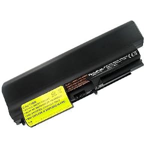 TechFuel&reg; 9 Cell, Extended Capacity Battery for Lenovo ThinkPad T61 7658 Laptop by 