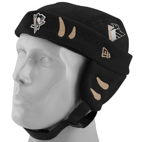 New Era Pittsburgh Penguins Preschool Black 1st Round Draft Fleece Cap