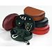 Mini Jewerly Case in Ultra-Bonded Leather Color: Burgundy