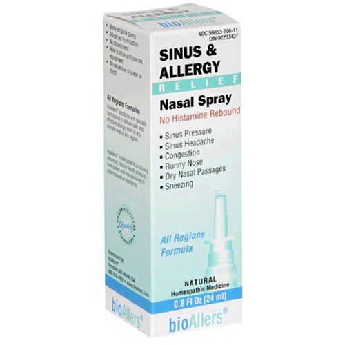 Natra Bio - Sinus & Allergy Relief, .8 fl oz spray