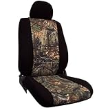 CUSTOM Smart Car ForTwo Seat Covers - FRONT FULL SET: High Back Buckets (2008-2009) - Neo-Sport Deep Woods - Made in the USA