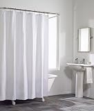 10G No More Mildew Shower Curtain Liner - White