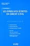 Les �preuves �crites en droit civil