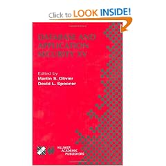 Database and Application Security XV: v. 15 (IFIP Advances in Information and Communication Technology)