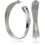 micro pave earrings Anna Beck Designs Timor Large T