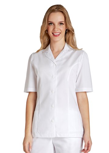 Adar Universal Embroidered Collar Nurse Top