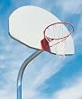 3' Offset Round Post With Backboard
