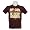 KractIce *Re-Entry Waivers* Fine Jersey Vintage T-Shirt (Chocolate) Size Small