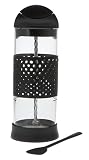 Trudeau Tirra Stainless-Steel Spiral-Shaft Milk Frother (16-Ounce)