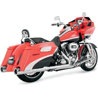 Vance & Hines Hi-Output Slip-On Mufflers - Chrome 16457