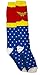 Wonder Woman Superhero Socks, Shoe Size: 4-10