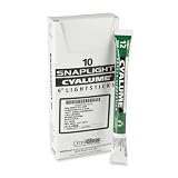 LCC14229 - Emergency Light Sticks, 6, Lasts 12 Hours, 10/BX, Green