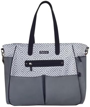 iPack Baby Diaper Bag Purse, Gray