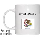 US State Flag - RIVER FOREST, Illinois (IL) Mug