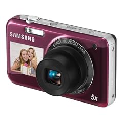 Samsung PL120 Digitalkamera (14,2 Megapixel, 5-fach opt. Zoom, 6,85 cm (2.7 Zoll) Display, bildstabilisiert) pink