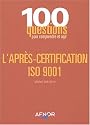 L'après certification ISO 9001
