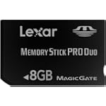 Lexar Platinum II 8GB Memory Stick Pro Duo Flash Memory Card LMSPD8GBBSBNA