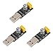 HiLetgo 3pcs USB to ESP8266 Serial WIFI Module WIFI Adapter Wireless Development Board CH340