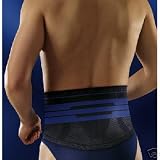 BAUERFEIND LUMBOTRAIN BACK SUPPORT BLACK 35 1/2 - 39 1/4