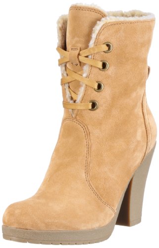 ESPRIT Brera Lu Bootie X05560, Damen Stiefel, Beige (camel 272), EU 38