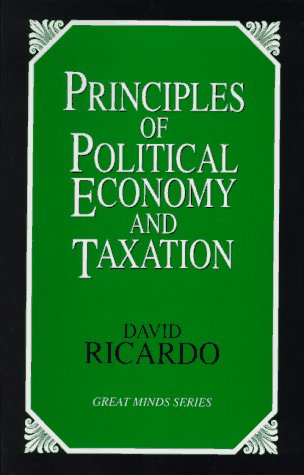 41JTJBT46KL Principles of Political Economy and Taxation Opinions