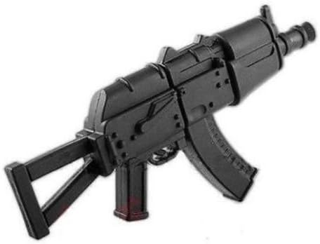1 X 8GB SUPER Speed Weapons Black Machine Gun Full Capacity 2.0 USB Flash Drive (US SELLER)