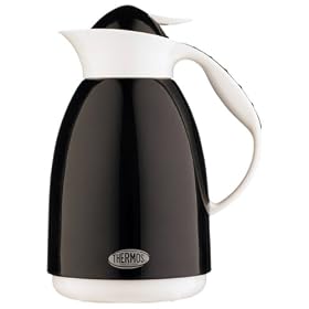 Thermos Paris Carafe 1.0L Black/White