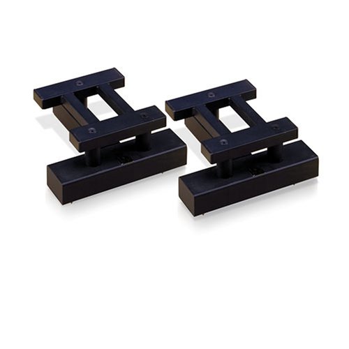 Lovan Jazz Speaker Stands in Matte Black (6