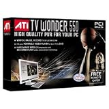 PC Hardware : AMD ATI TV Wonder 550 PCI Video Card w/PVR Capabilities