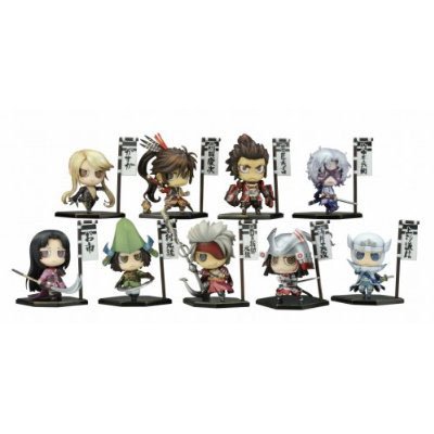ワンコイングランデフィギュアコレクション 戦国BASARA 第弐陣 シークレット風魔小太郎入り全10種セット