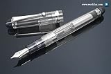 Namiki Pilot Custom 74 Fountain Pen - Demonstrator Clear, Fine Nib 60455