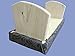 Meditation Bench Dual Height, Padded, Ultra Light, Over 12 Colors