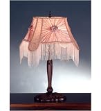 Meyda Victorian Style Pleated Rosette Lamp