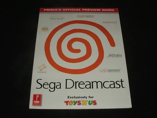Primas Official Preview Guide Dreamcast ToysRUs
