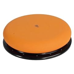 TOGU Balancetrainer Dynair Pro, orange mit schwarzer platte, 36x10 cm